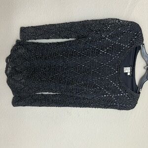 Nice sequins grey top, pair with jeans and high heels
